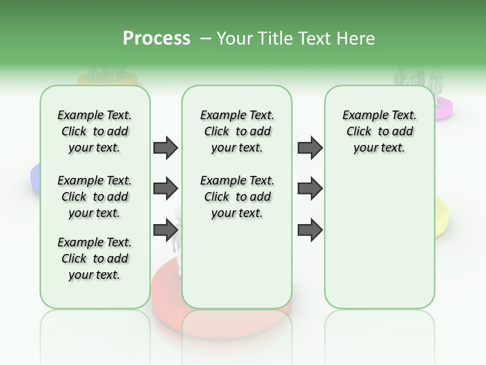 A Group Of People Standing On Top Of Each Other PowerPoint Template