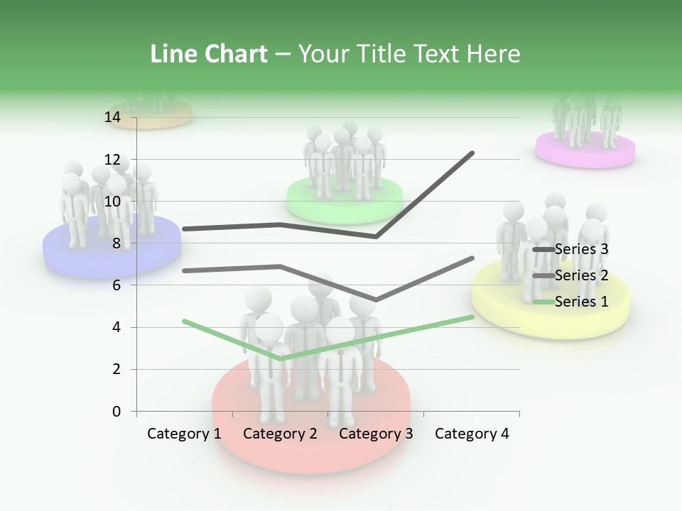 A Group Of People Standing On Top Of Each Other PowerPoint Template