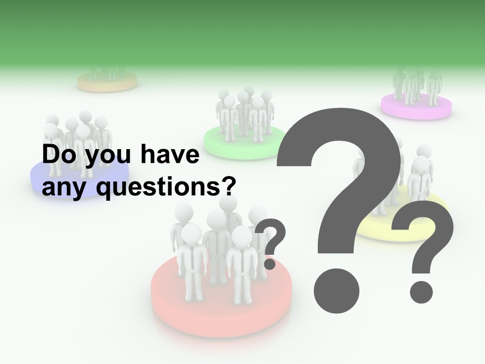 A Group Of People Standing On Top Of Each Other PowerPoint Template