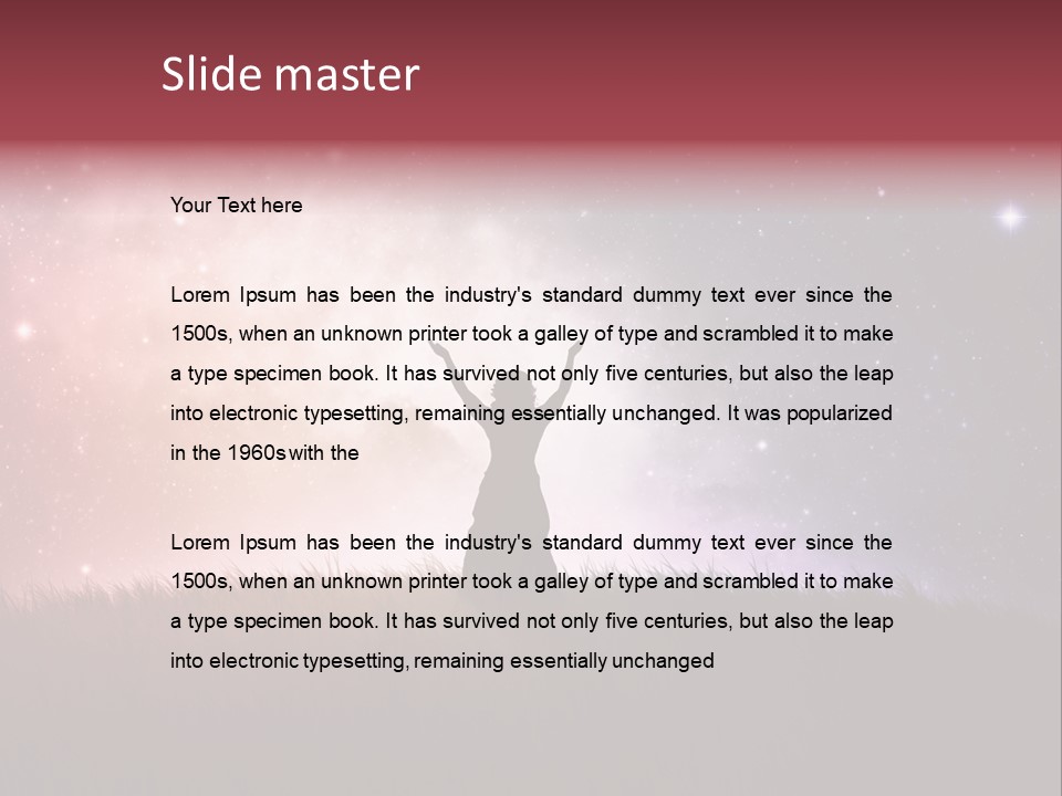 Background People Cheerful PowerPoint Template