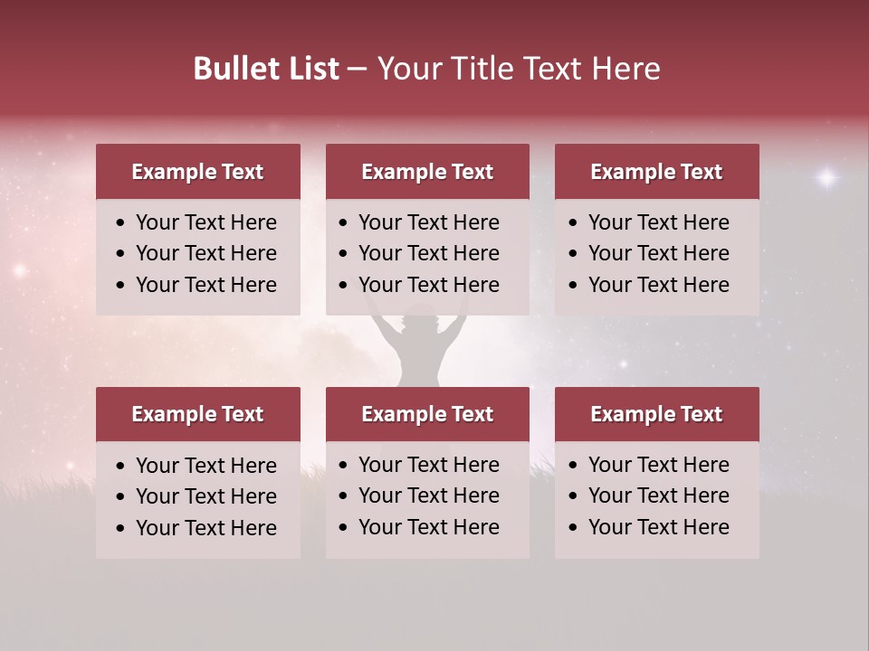 Background People Cheerful PowerPoint Template