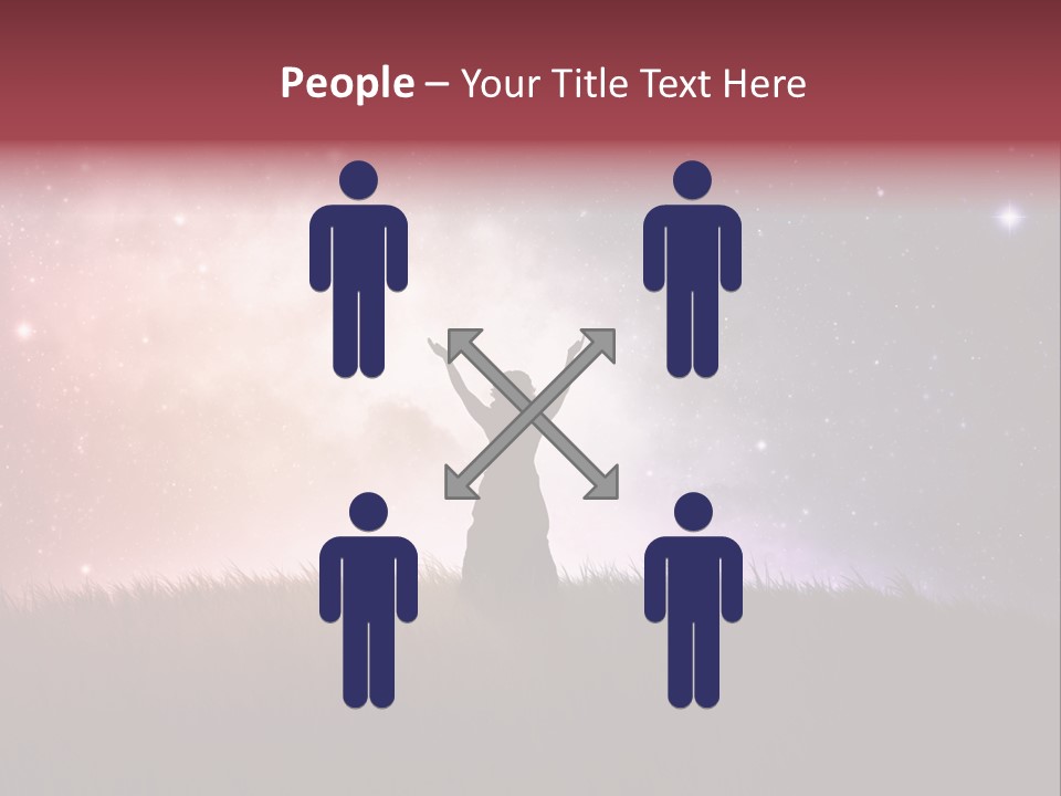 Background People Cheerful PowerPoint Template