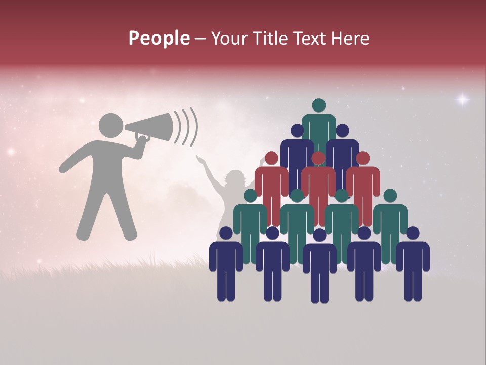 Background People Cheerful PowerPoint Template