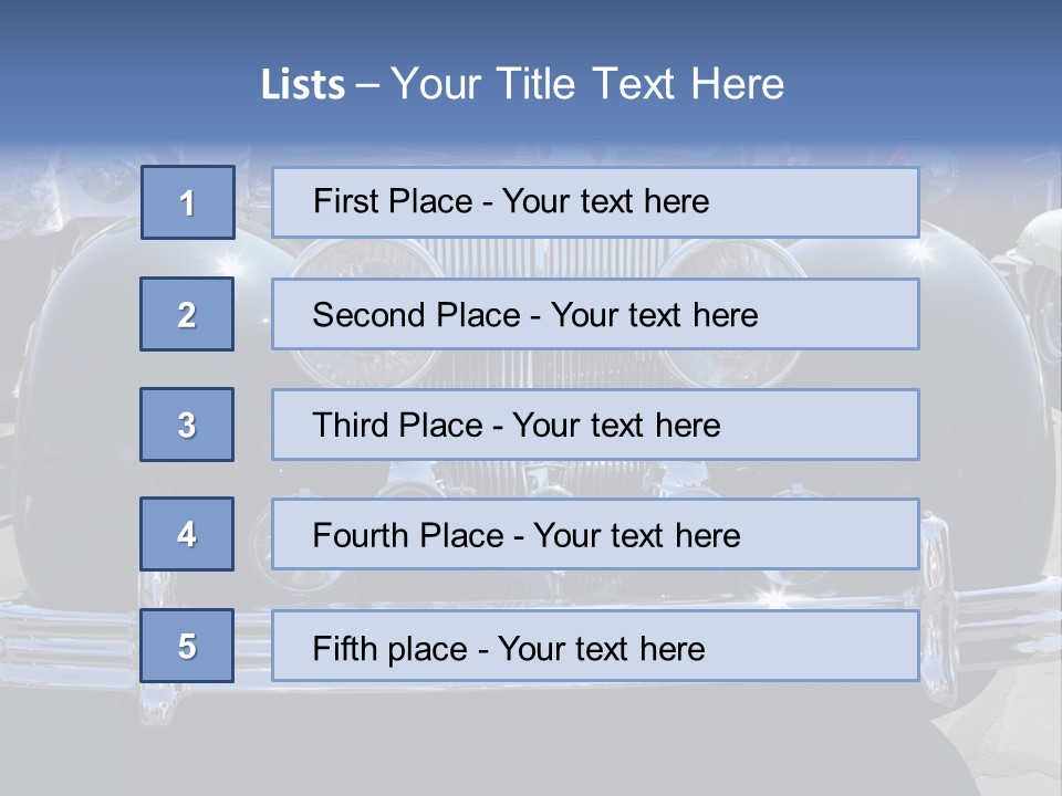 El Monte Airport Antique PowerPoint Template