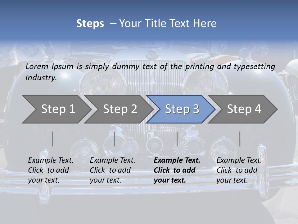 El Monte Airport Antique PowerPoint Template