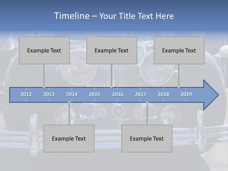 El Monte Airport Antique PowerPoint Template