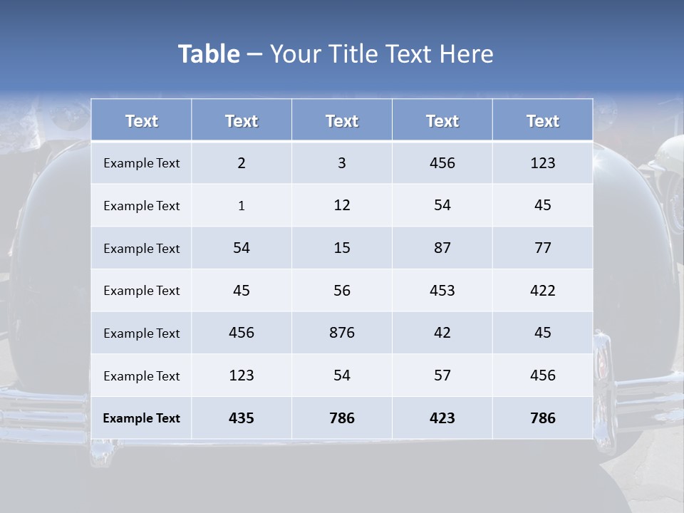 El Monte Airport Antique PowerPoint Template