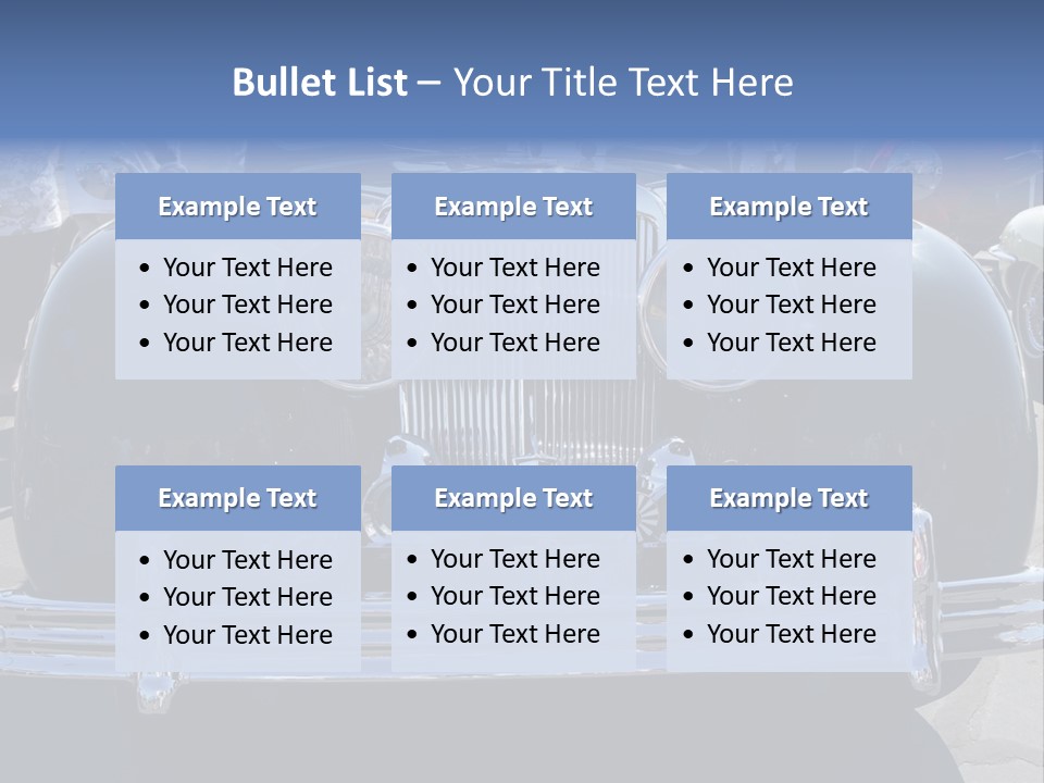 El Monte Airport Antique PowerPoint Template