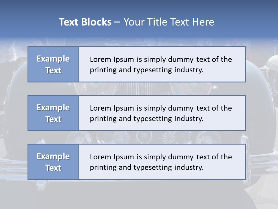 El Monte Airport Antique PowerPoint Template