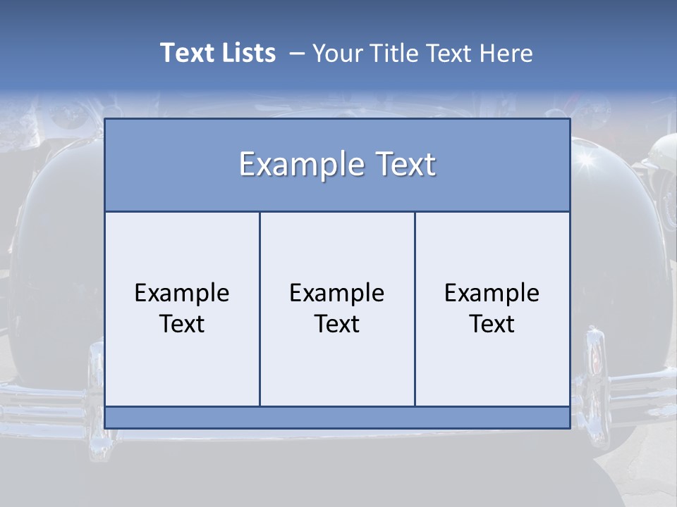 El Monte Airport Antique PowerPoint Template