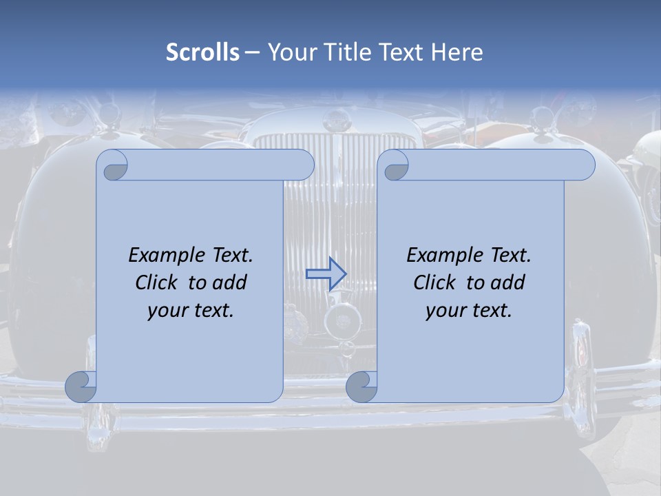 El Monte Airport Antique PowerPoint Template