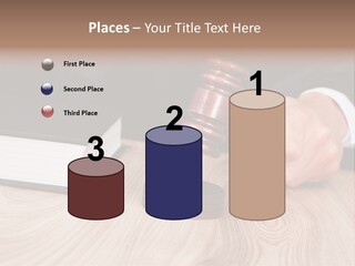 Guilt Male Judge PowerPoint Template