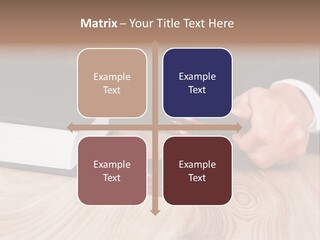 Guilt Male Judge PowerPoint Template