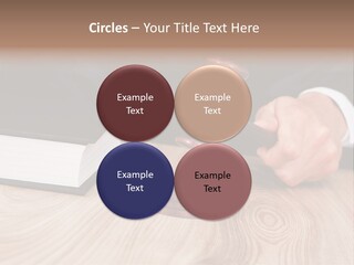 Guilt Male Judge PowerPoint Template