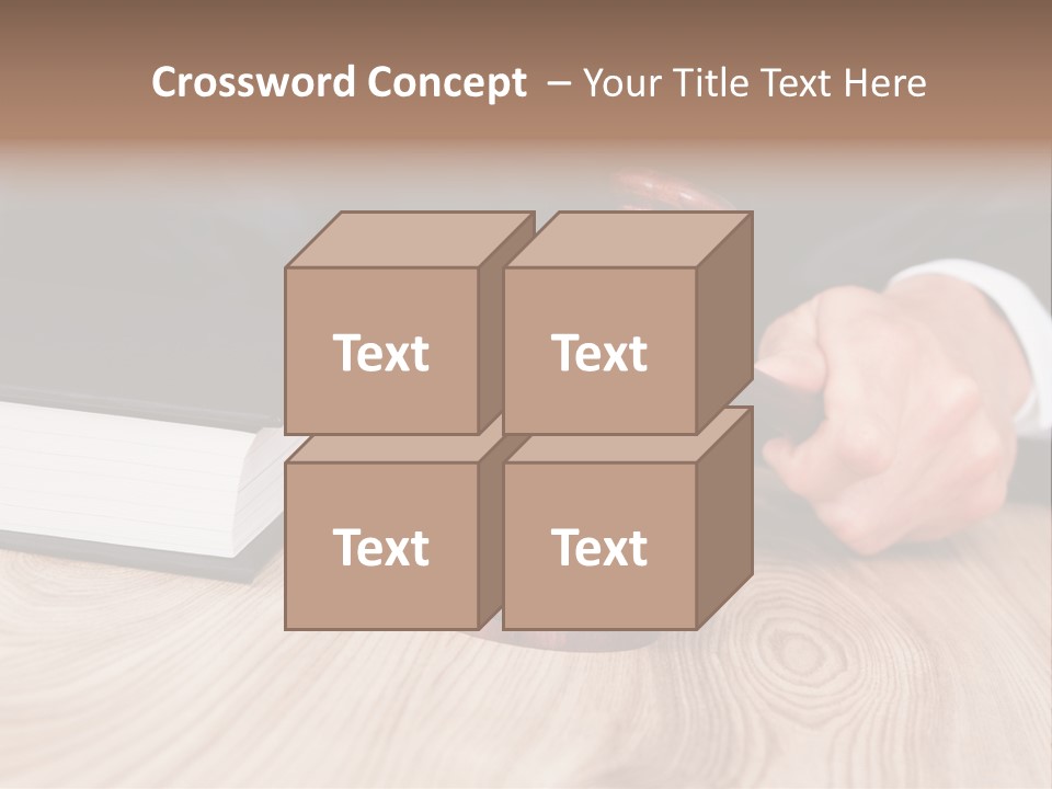 Guilt Male Judge PowerPoint Template