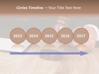 Guilt Male Judge PowerPoint Template