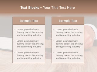 Guilt Male Judge PowerPoint Template