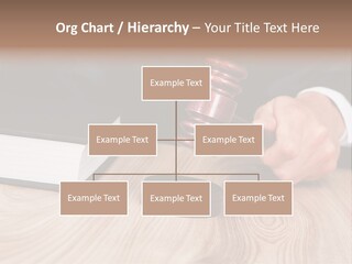 Guilt Male Judge PowerPoint Template