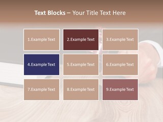 Guilt Male Judge PowerPoint Template