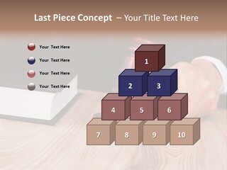 Guilt Male Judge PowerPoint Template