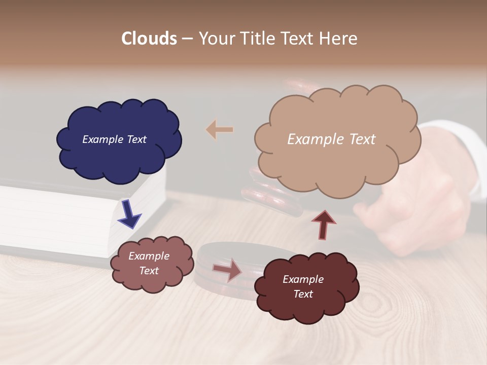 Guilt Male Judge PowerPoint Template