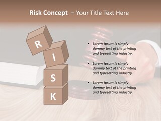 Guilt Male Judge PowerPoint Template