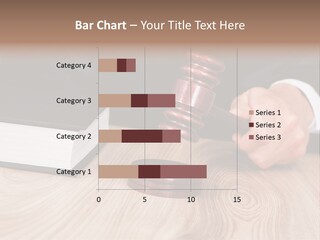Guilt Male Judge PowerPoint Template