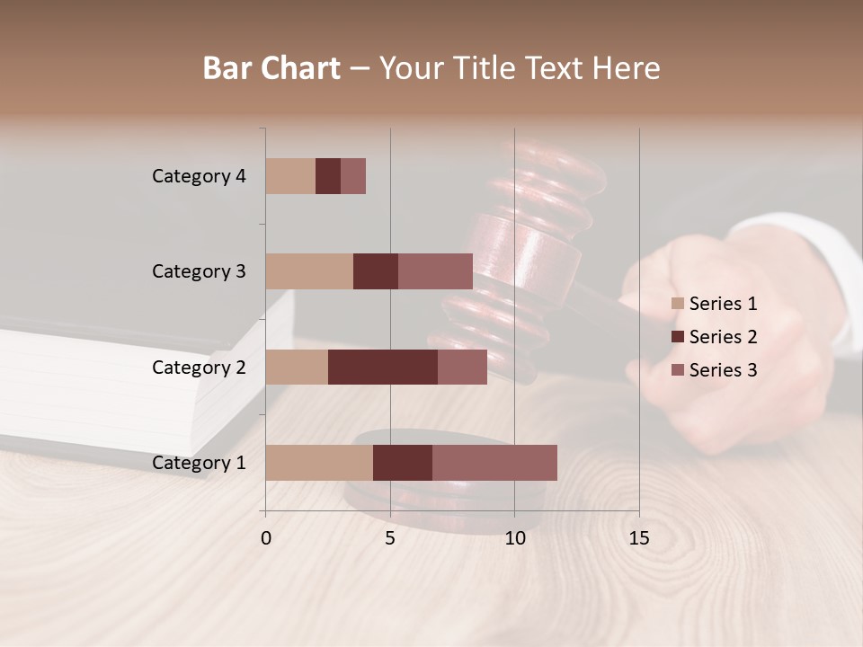 Guilt Male Judge PowerPoint Template