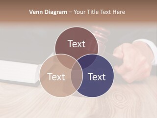 Guilt Male Judge PowerPoint Template