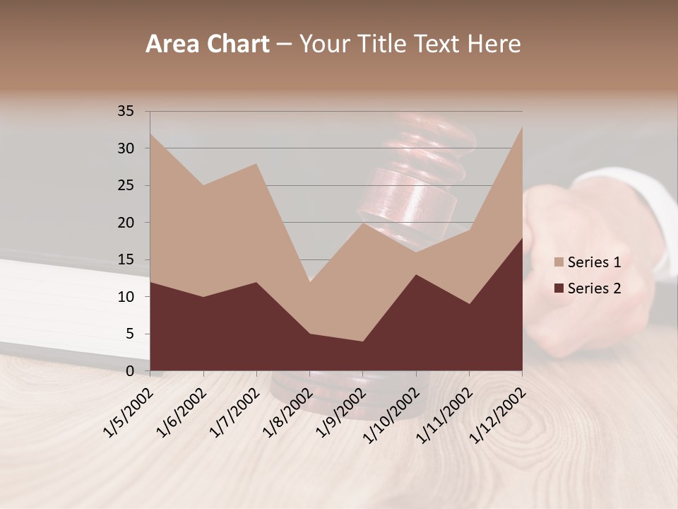 Guilt Male Judge PowerPoint Template