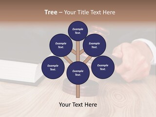 Guilt Male Judge PowerPoint Template