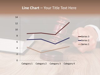 Guilt Male Judge PowerPoint Template