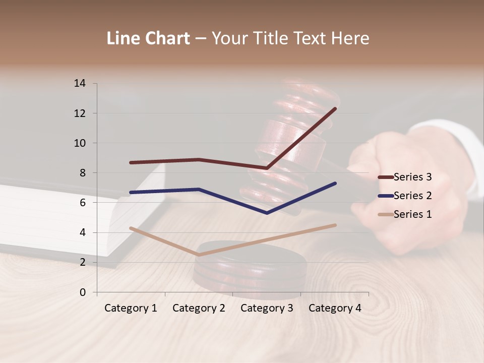 Guilt Male Judge PowerPoint Template
