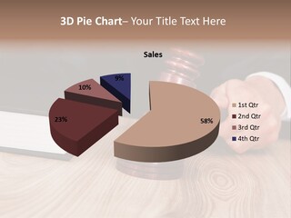 Guilt Male Judge PowerPoint Template