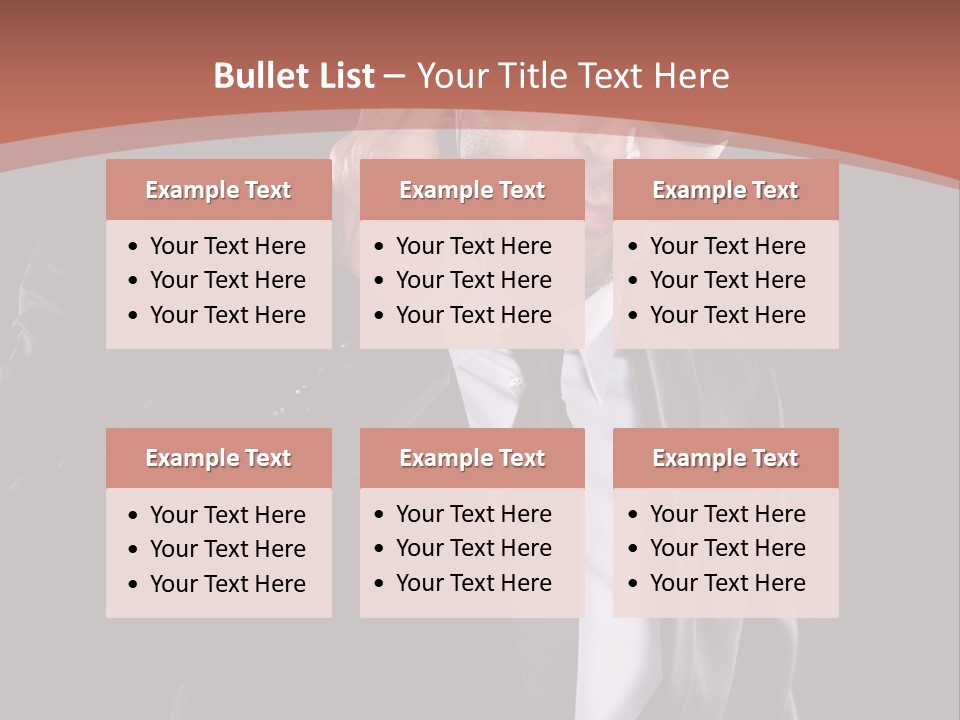 Military Black Background PowerPoint Template