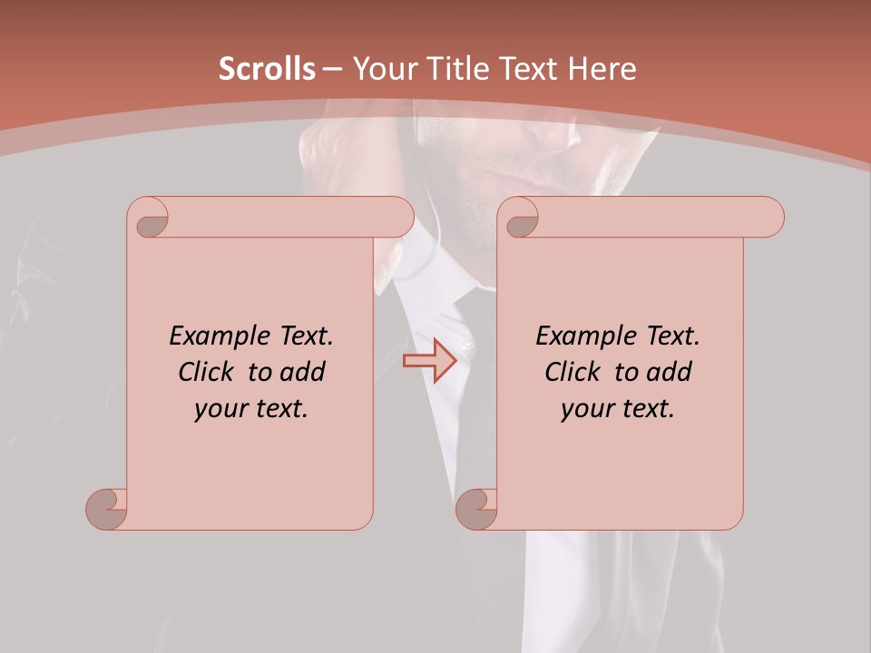 Military Black Background PowerPoint Template