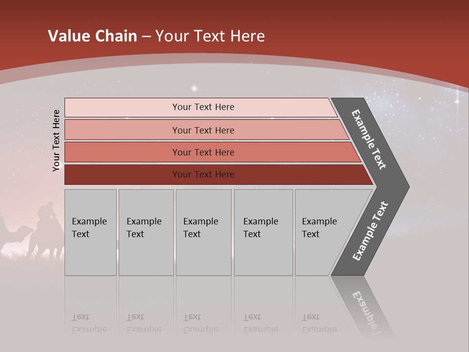 Worried Asian Hurt PowerPoint Template