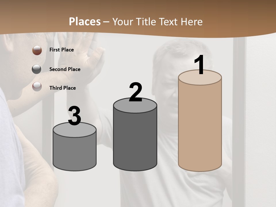 Worried Asian Hurt PowerPoint Template