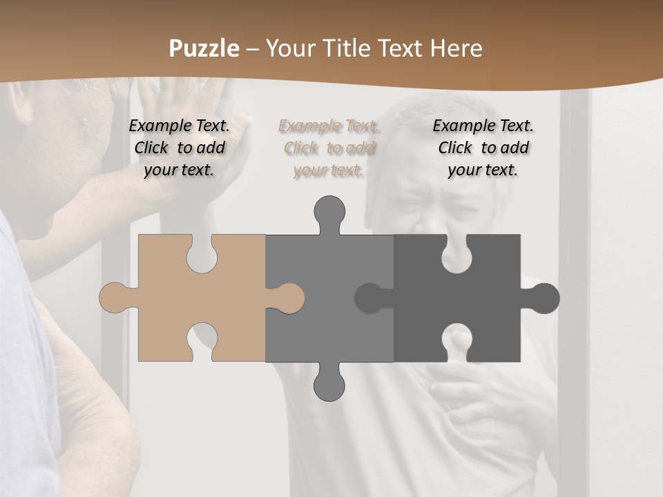 Worried Asian Hurt PowerPoint Template