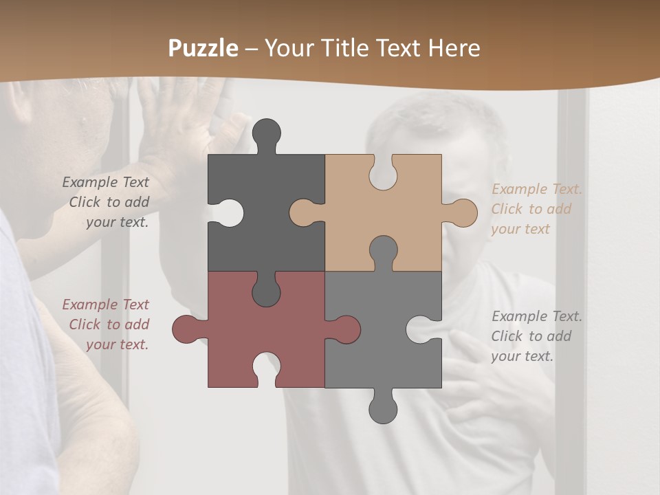 Worried Asian Hurt PowerPoint Template
