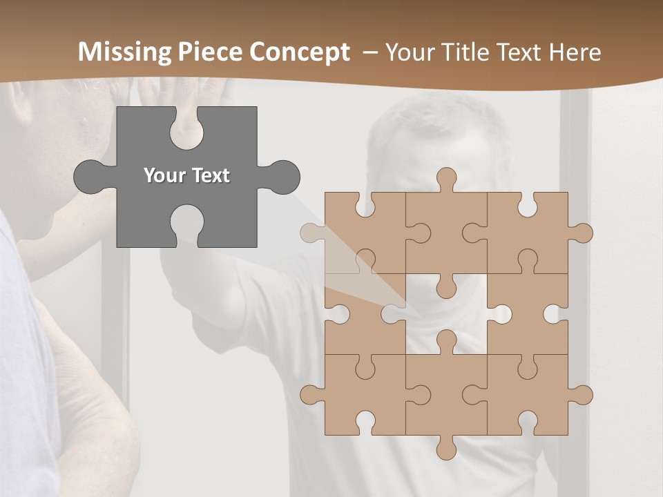 Worried Asian Hurt PowerPoint Template