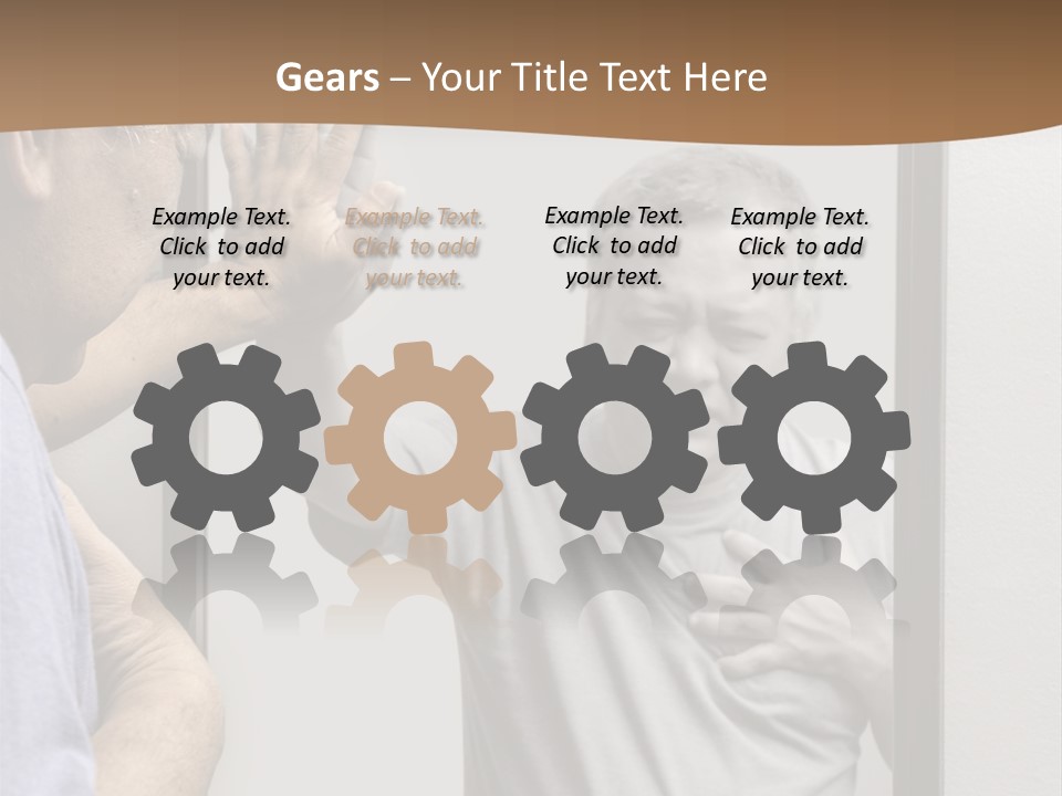 Worried Asian Hurt PowerPoint Template