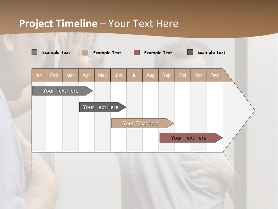 Worried Asian Hurt PowerPoint Template