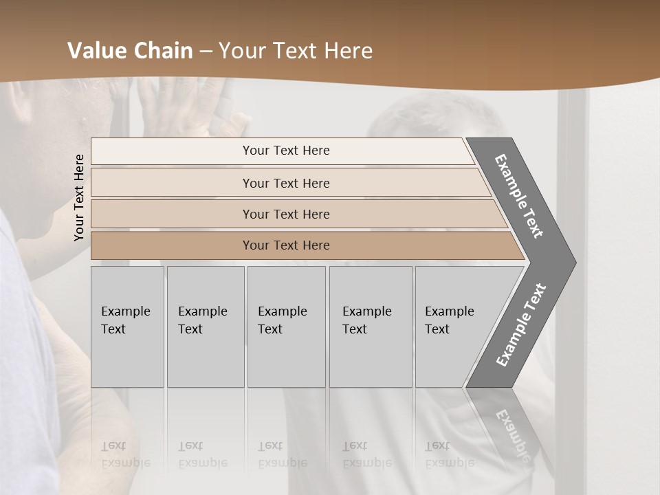 Worried Asian Hurt PowerPoint Template