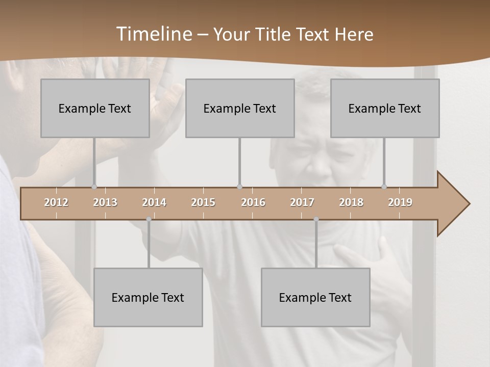 Worried Asian Hurt PowerPoint Template