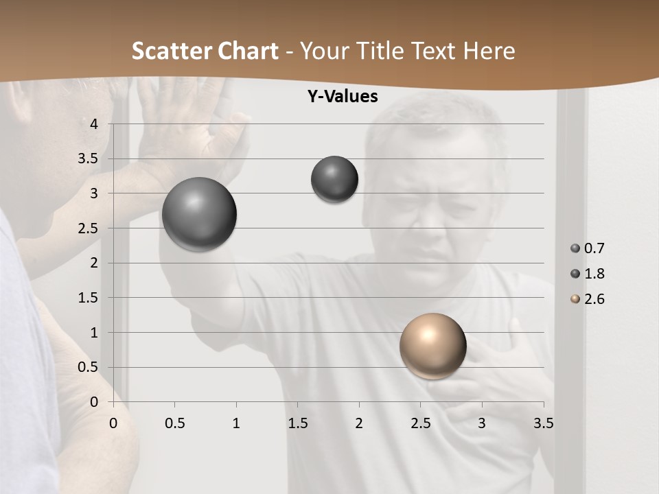 Worried Asian Hurt PowerPoint Template