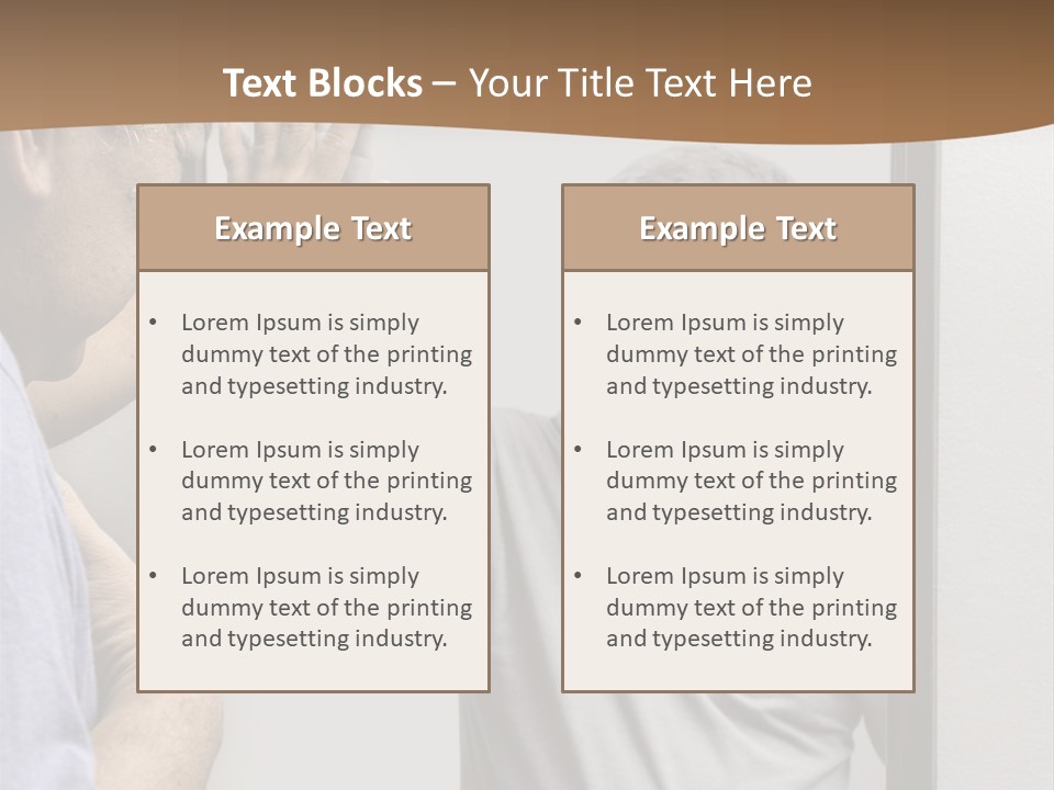 Worried Asian Hurt PowerPoint Template