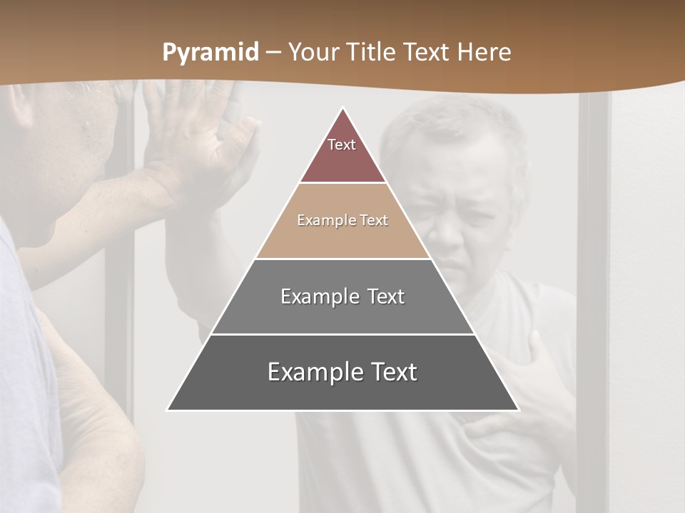 Worried Asian Hurt PowerPoint Template
