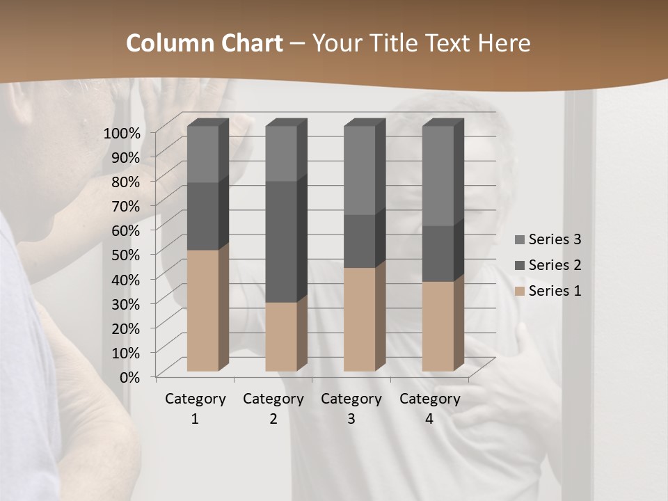 Worried Asian Hurt PowerPoint Template