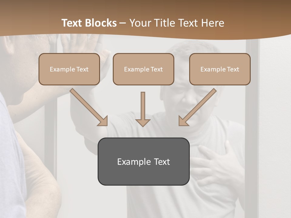 Worried Asian Hurt PowerPoint Template